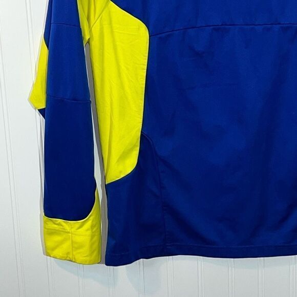 Ralph Lauren RLX Performance Jacket Men Small Blue Yellow Long Slv Full Zip Golf - Picture 9 of 12